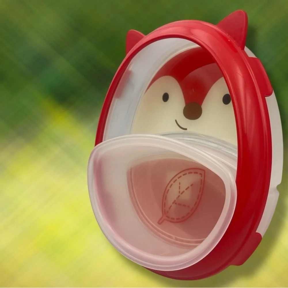 SKIP HOP ZOO SMART SERVE PLATE - BOWL